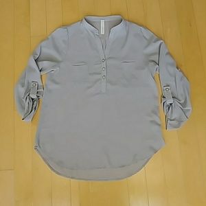 Irene's Story Grey Blouse